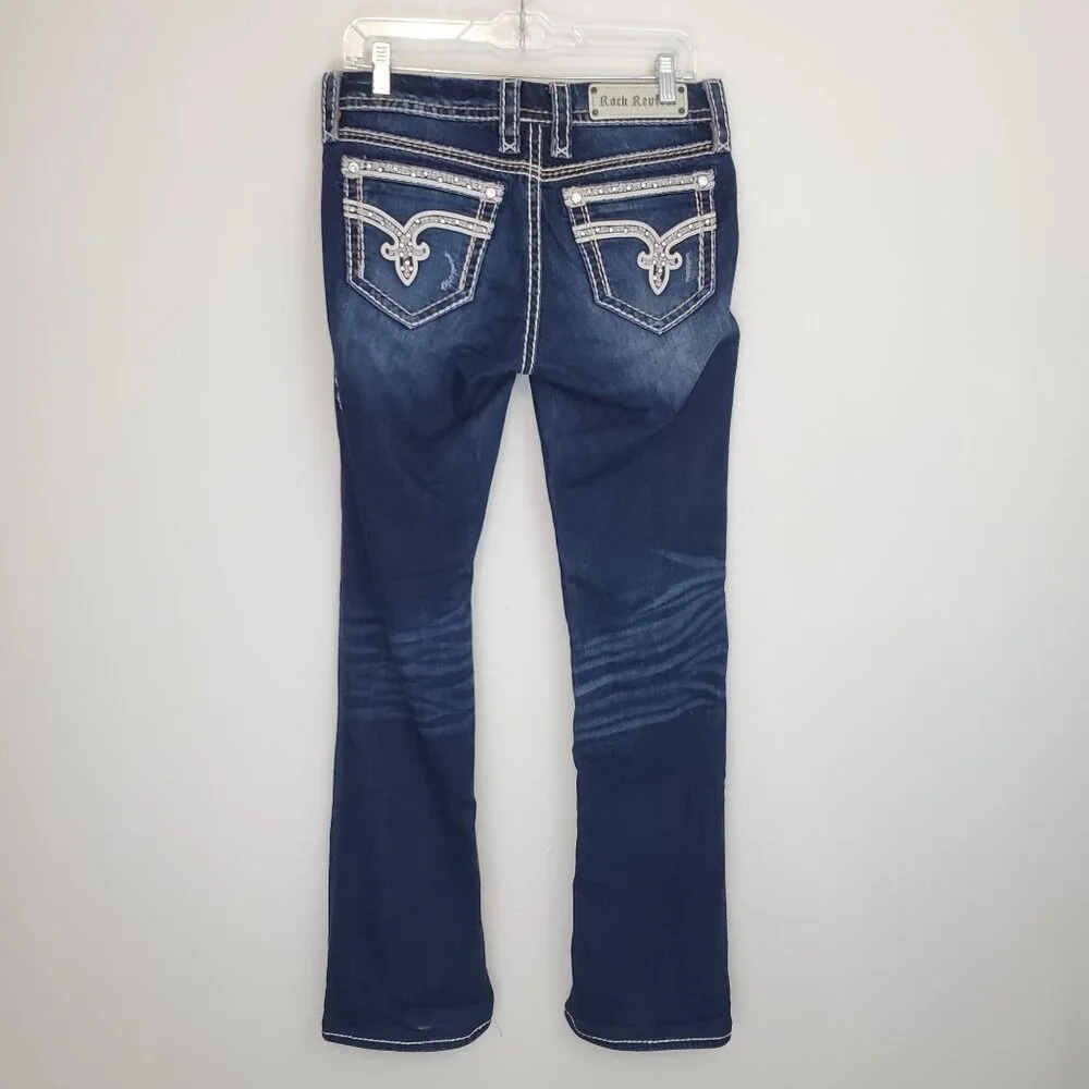 Rock Revival Nancy Easy Boot mid rise jeans - Picture 8 of 14